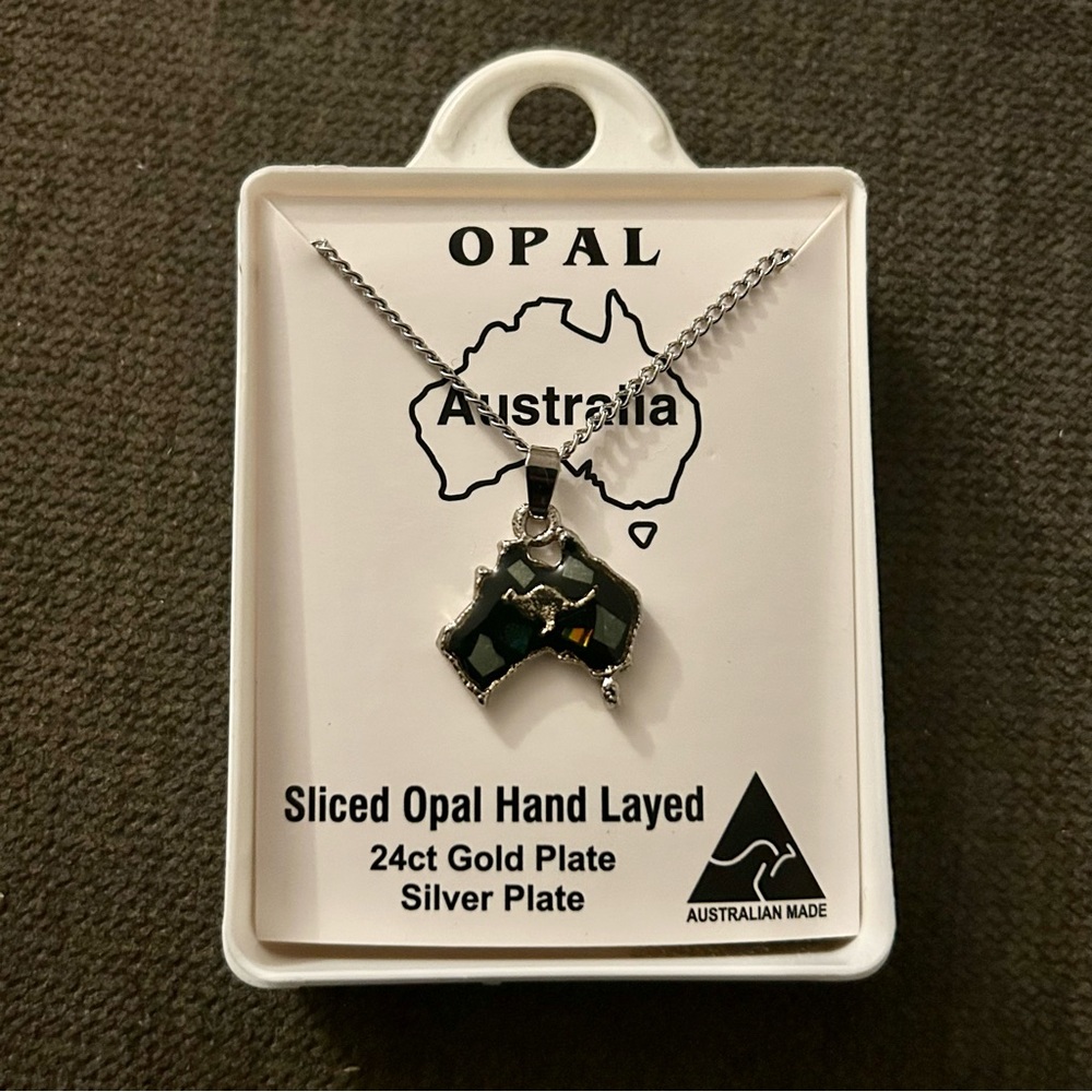 Australia Kangaroo Opal Necklace